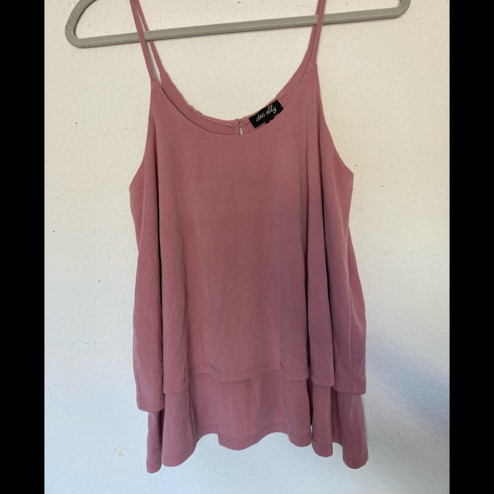 blush pink top